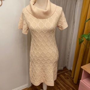 Cream Sweater Dress NWOT